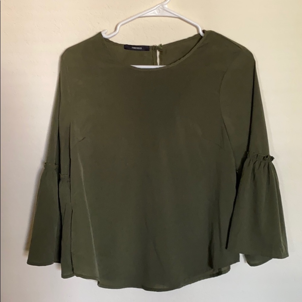 Dark green shirt